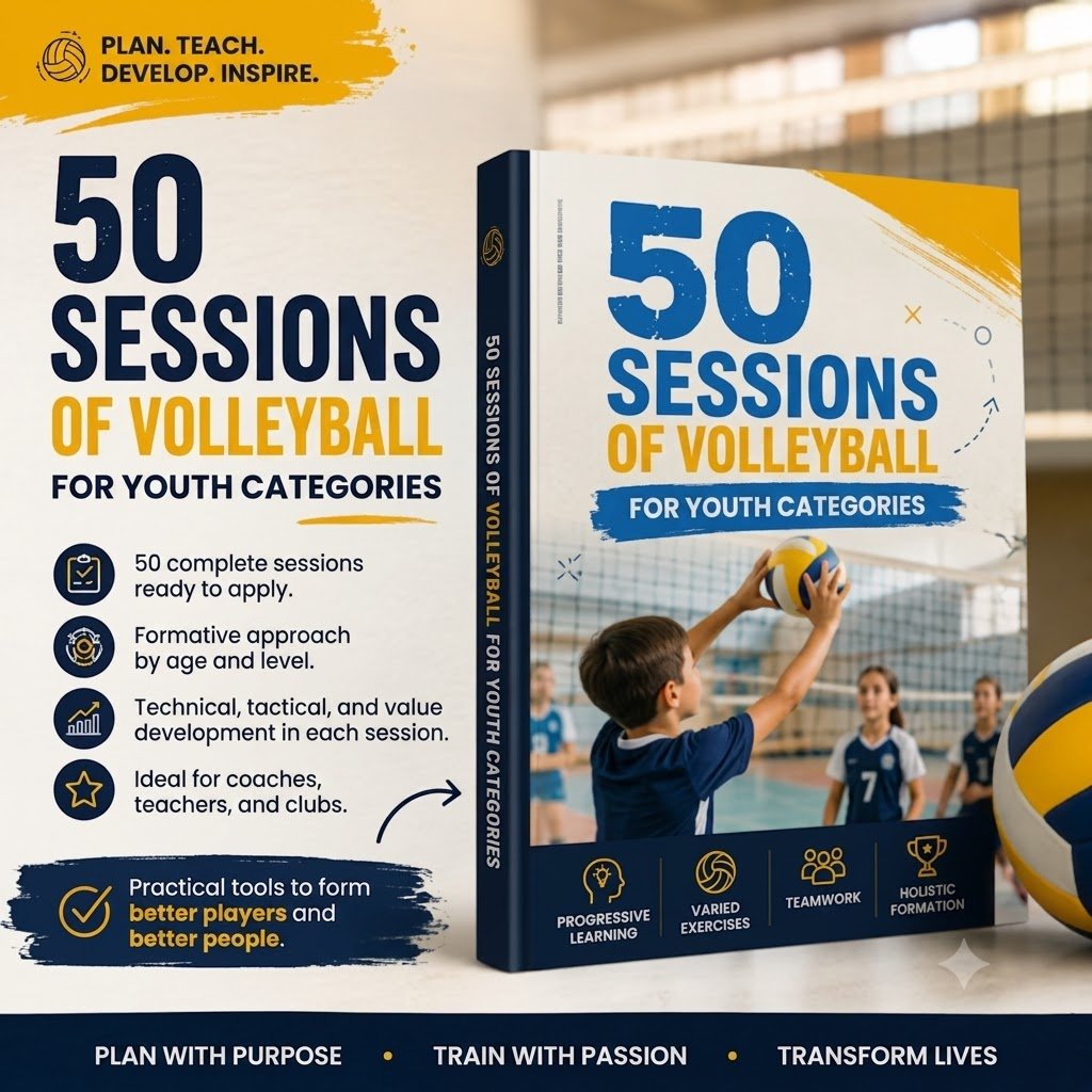 50 Volleyball Sessions for Youth Categories